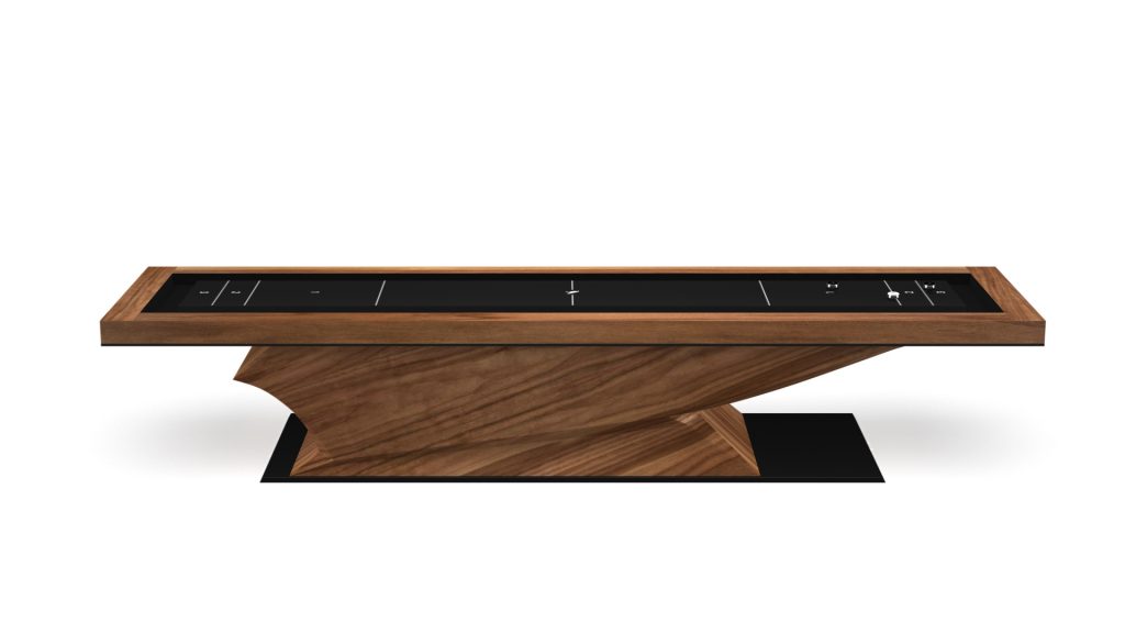 Modern Raven Shuffleboard Table