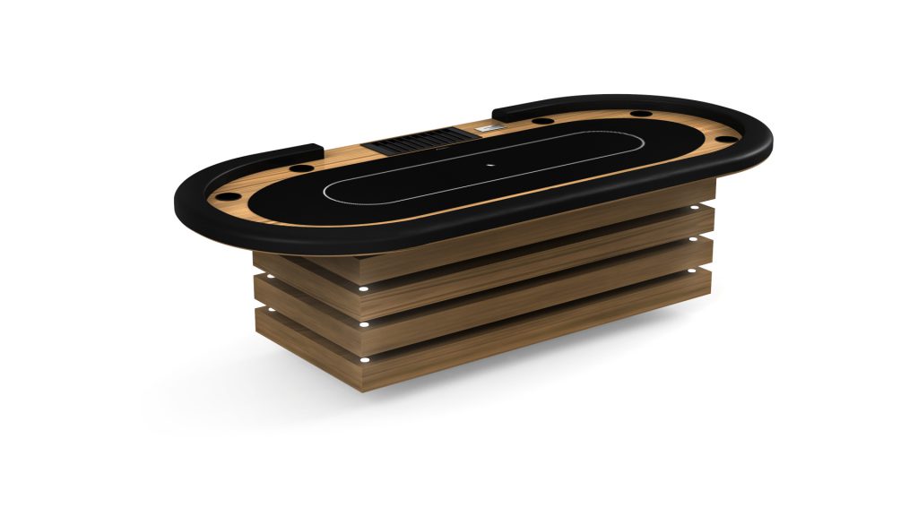 Arclight Oval Poker Table