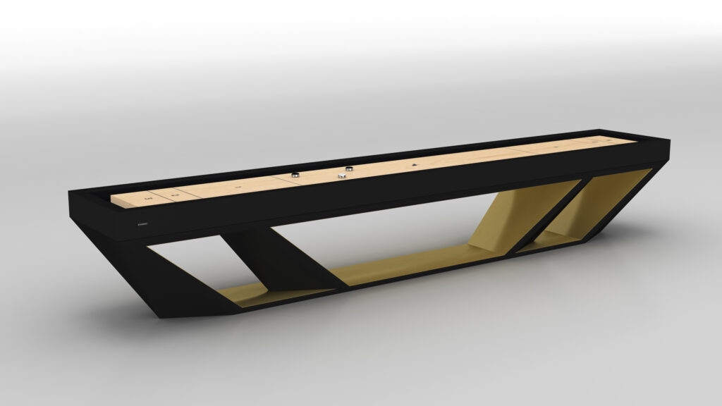 Modern Stealth Shuffleboard Table