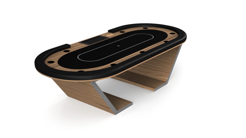 Cabaret Oval Poker Table
