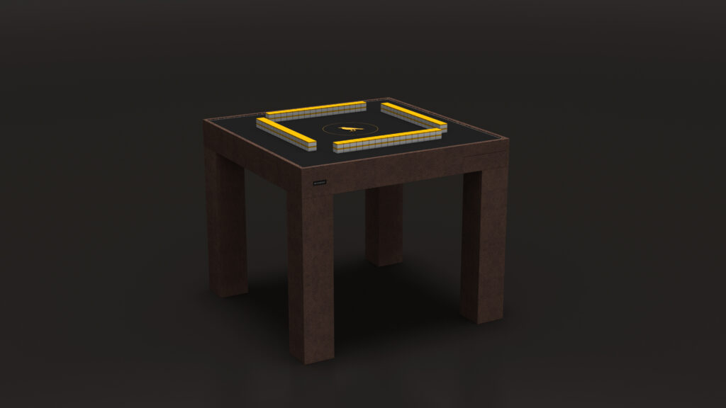 Modern Malibu Mahjong Table