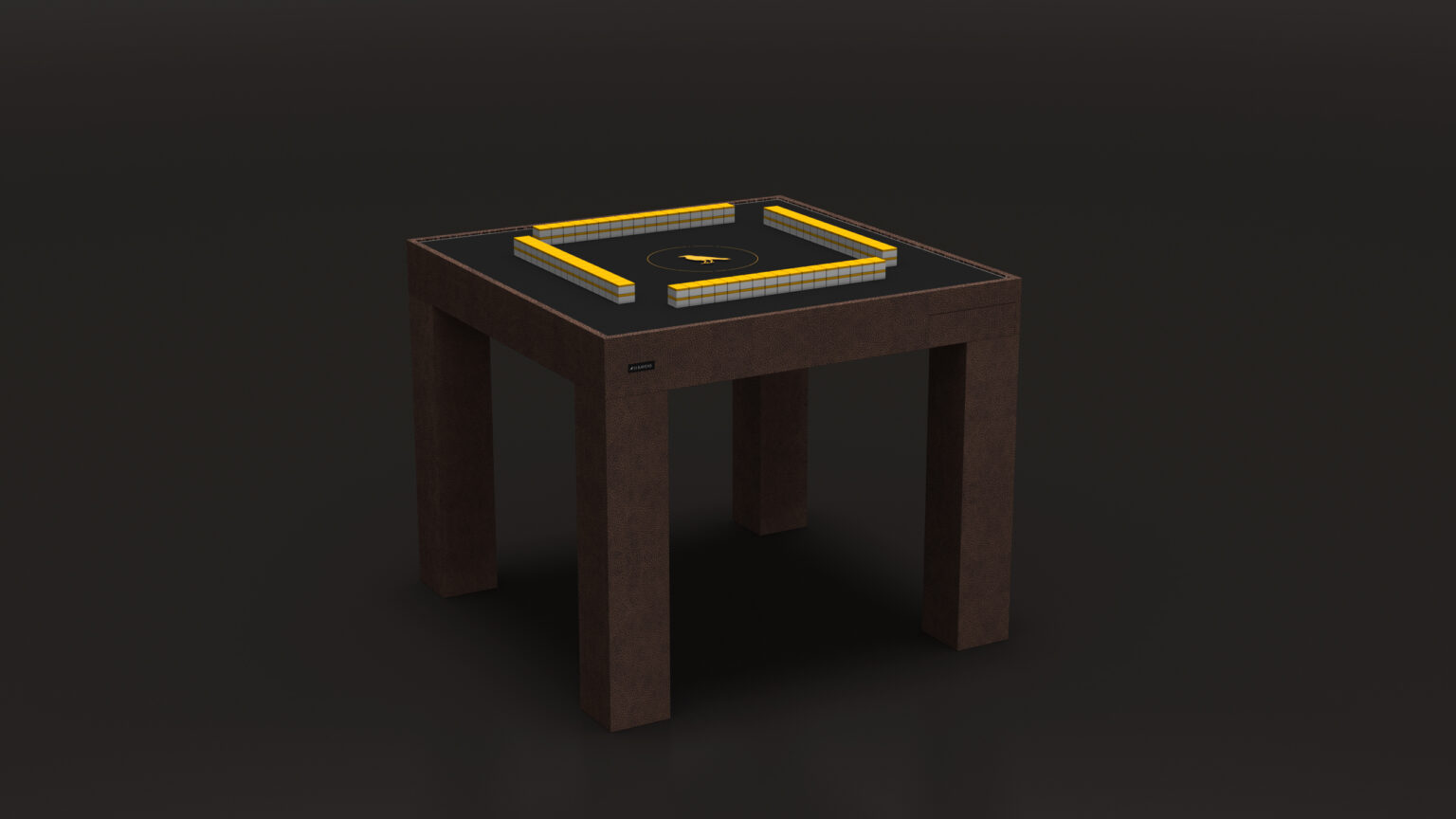Modern Malibu Mahjong Table