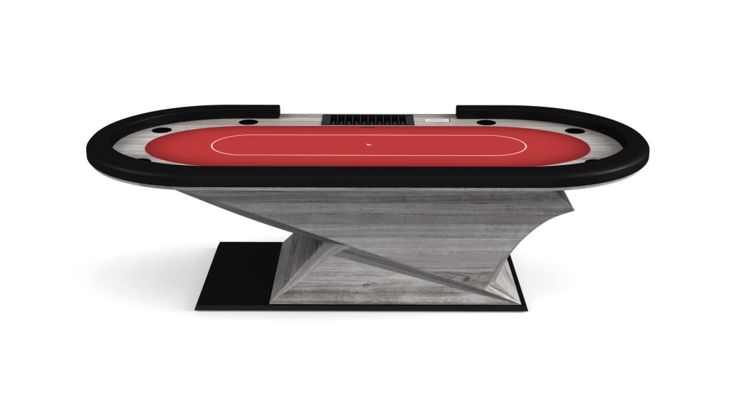 Raven Oval Poker Table