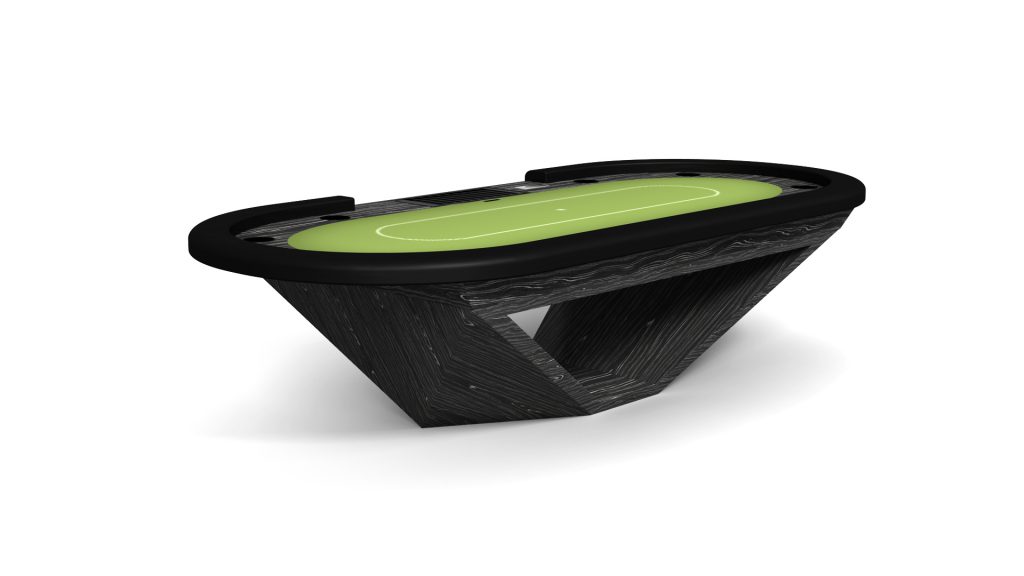 Stealth Oval Poker Table