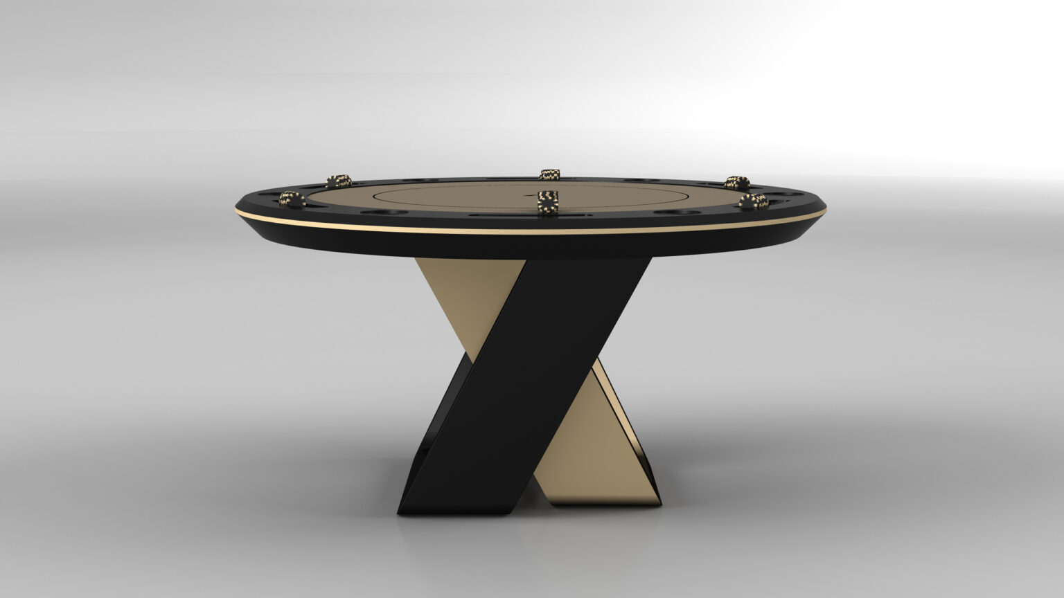 Avettore Round Poker Table